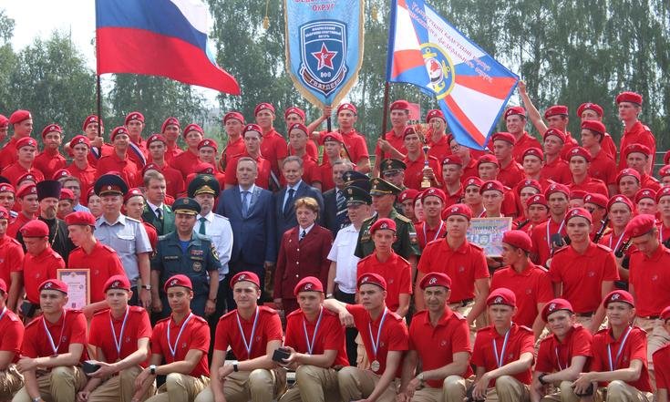 В Нижегородской и Пензенской областях завершилась вторая смена юнармейского оборонно-спортивного лагеря «Гвардеец»