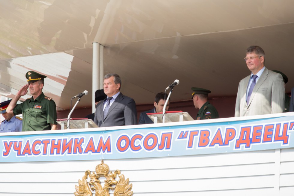 В Пензе торжественно завершилась вторая смена оборонно-спортивного оздоровительного лагеря «Гвардеец-2»