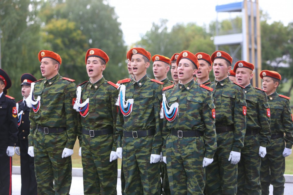 День знаний в Башкирском кадетском корпусе ПФО