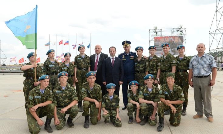 Михаил Бабич принял участие в военно-патриотической акции, посвящённой Дню памяти и скорби