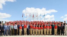 Первая смена юнармейского оборонно-спортивного лагеря «Гвардеец-1» и «Гвардеец-2» торжественно закрыта