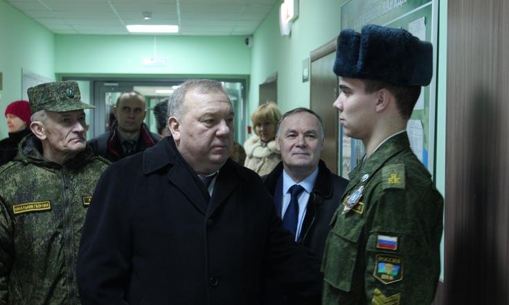 Герои России Владимир Шаманов и Сергей Тулин провели «Урок мужества» в Нижегородском кадетском корпусе ПФО