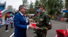 В Оренбурге торжественно наградили победителей VIII окружного финала военно-спортивной игры «Зарница Поволжья-2021»
