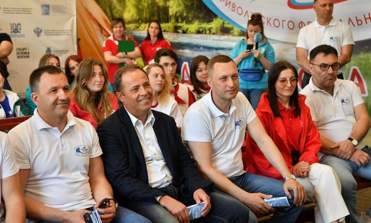 Полномочный представитель Президента РФ в ПФО Игорь Комаров принял участие в торжественной церемонии закрытия десятого, юбилейного Спортивно-туристского лагеря «Туриада-2023»